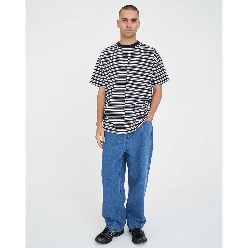 Huffer Stripe Block Tee image number 3
